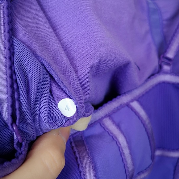 Lululemon corset look workout tank purple 4 EUC - Picture 5 of 5